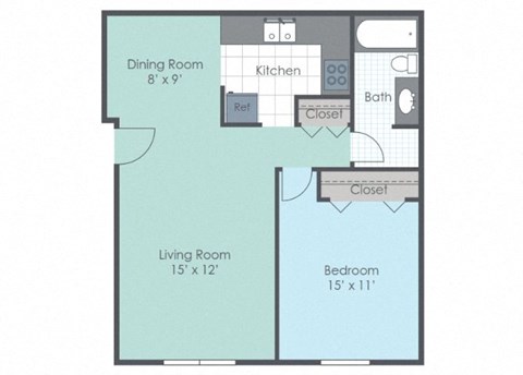 a floor plan of a house